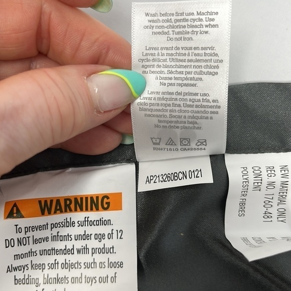 Just Born Elephant Security Blanket Lovey Gray Clouds 25” NWT - Picture 7 of 12